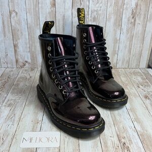 Dr. Martens | 1460 Sparkle Metallic Lace Up Boots - Like New - 8